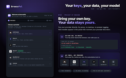 BrowsePal :: Free Privacy-First AI Browser Copilot.