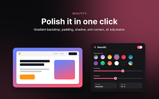 Peel — Full Page & Element Screenshot :: Full page screenshots, element capture with transparent background, and region selection — all in one click