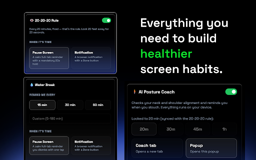 GYLB: Focus, Block & Schedule :: GetYourLifeBack (GYLB): website blocker, focus timer, work schedule, Shorts/feed control, posture reminder, wellbeing breaks.
