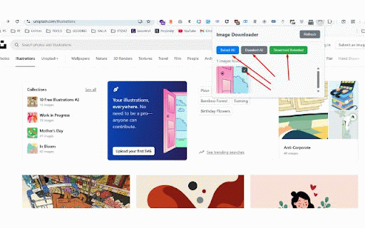 Image Downloader & Preview :: Preview and download images from any webpage
