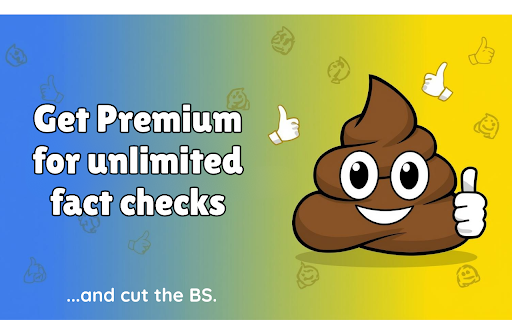 BS BUSTER :: Quickly check if content online is BS with one click—get instant AI-powered verification right in your browser.