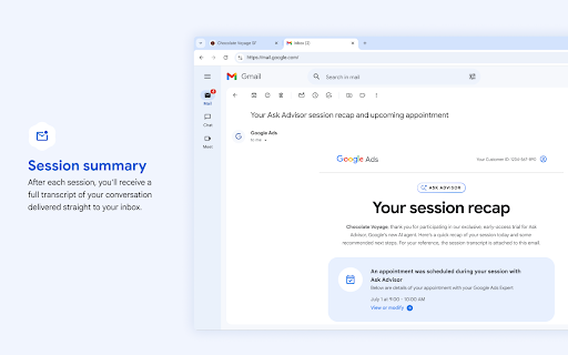 Ask Advisor by Google :: Supercharge your Google Ads strategy with Ask Advisor (formerly Marketing Advisor), an AI agent inside your Chrome browser.
