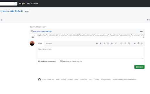 Sync Your Cookie :: A browser extension for syncing cookies and localStorage to Cloudflare KV or GitHub Gist