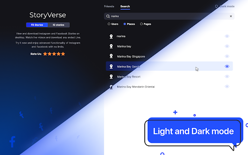StoryVerse Stories Hub for FB and IG :: Anonymous Instagram & Facebook Story viewer. Search, save, upload, and browse stories privately—no trace, no limits