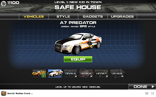 Burnin' Rubber Crash n' Burn Game - Simulation & Action :: Unleash chaos in this thrilling driving game full of destruction, playable offline on Chrome!