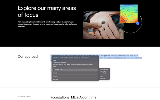 SAVI. – Web Research Highlights :: Save highlights from any page, organize into lists, and search instantly. Keep your research in one place.