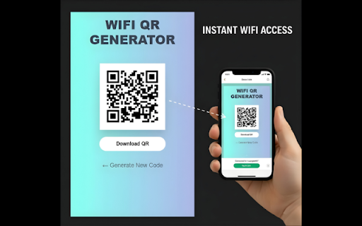 Wi-Fi QR Generator :: Generate a QR code for your Wi-Fi network instantly.