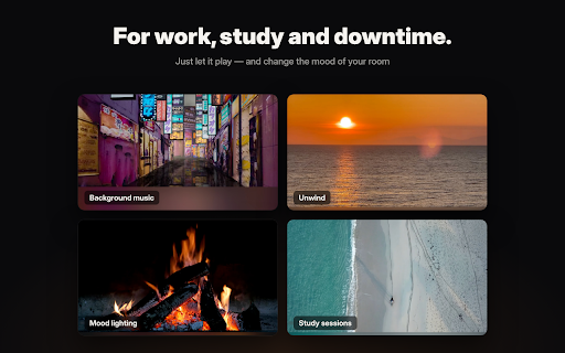 Afterglow – Ambient Light & Focus Mode for YouTube :: Make YouTube glow. Afterglow spills the video's colors into a dimmed screen — fewer distractions, more immersion. One click.