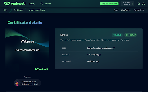 Wakweli :: Wakweli Chrome Extension: Instantly verify the authenticity of Social Media Accounts, Websites and Digital Assets