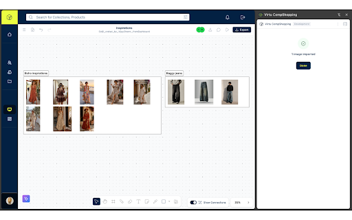 Virtu CompShopping :: Capture images from any website, organize them into folders, and import them into your Virtu whiteboards.