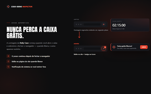 CSGO-SKINS Inspector :: Inspecione skins do csgo-skins.com direto no CS2 e veja preços do Mercado da Steam. Por hotdorgs — csskins.caliberda.com.br