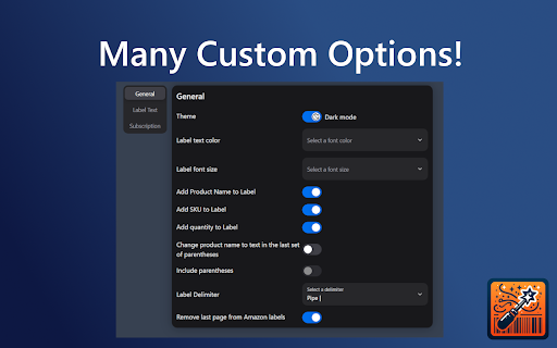 Amazon + Etsy Shipping Label SKU Adder :: Add SKUs and order details to your shipping labels!