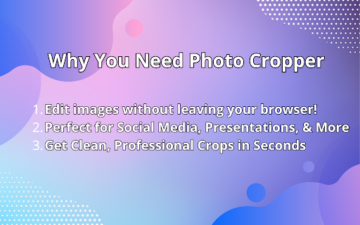 Fast Photo Cropper: No Servers, Just Privacy :: Crop photos in any aspect ratio, privately.