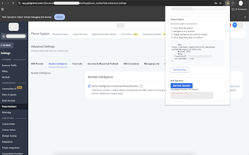 Bulk Operations Helper :: Monitor network requests and perform bulk operations