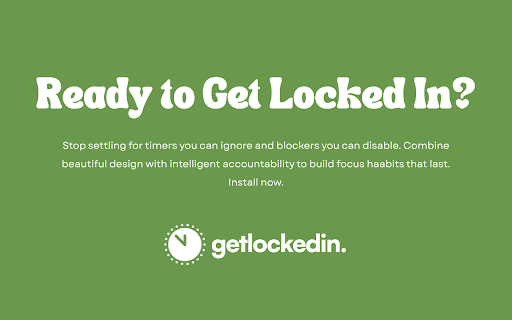 GetLockedIn - Productivity Dashboard :: AI-powered productivity dashboard with smart stop validation, Pomodoro timer, to-do list, and advanced focus tools.