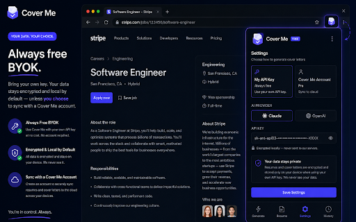 Cover Me – AI Cover Letter & Resume :: AI cover letter writer & resume tailor — personalized job applications from any posting in seconds.