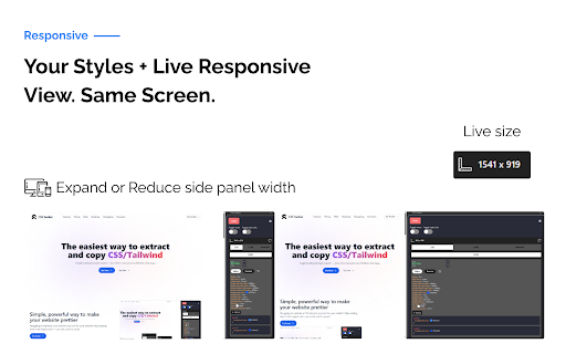CSS Seeker :: Extract any CSS / Tailwind in one click