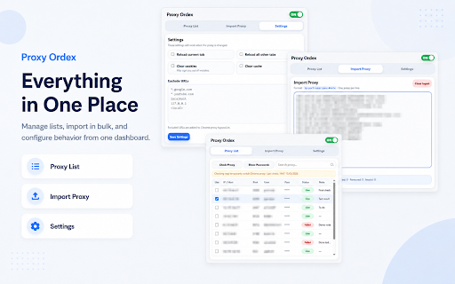 Proxily – Proxy Switcher & Checker :: Save, switch, check, and manage HTTP/HTTPS proxies.