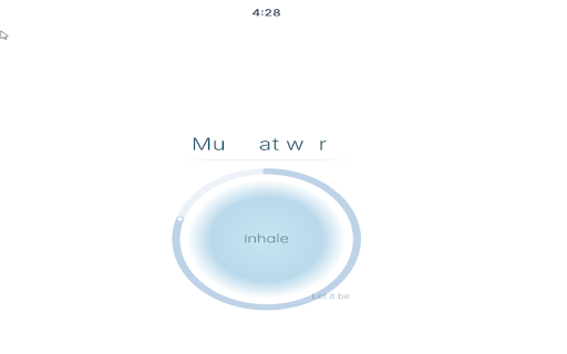 Breathe: Screen Apnea :: Guided breathing rituals, calming sounds, and an on-screen overlay that reminds you to breathe while you browse.
