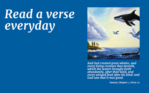 BiblePics.co :: The official BiblePics.co extension. Read a daily verse with AI generated images from the bible.