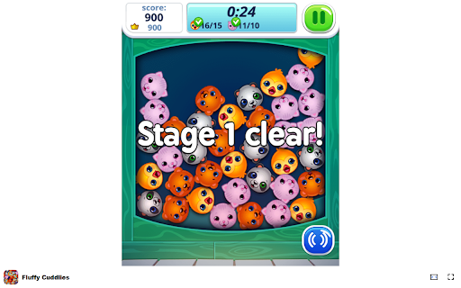 Save the Fluffy Cuddlies - Connect and rescue adorable animals! :: Rescue adorable animals in this addictive offline match-3 game! Play anytime for free with our Chrome extension!