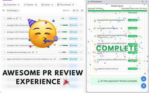 PR Checklistfy :: Automatically analyze Pull Request content and generate checklists. Support code reviews with AI chat.