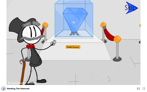 Stealing The Diamond Game - Master the Art of the Heist! :: Steal a diamond in this thrilling point-and-click adventure with humor and strategy! Free and offline.