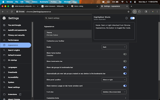 Highlight Plus :: Search and highlight multiple words on web pages.