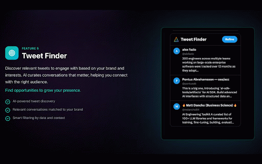 Prism AI for Twitter :: Generate AI-powered tweets that match your brand voice. Free in beta.