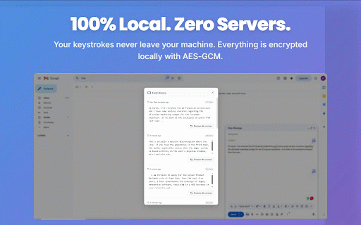 TypeWisp :: Never lose your hard work again. Securely recover any text from crashes, session timeouts, and accidental refreshes.
