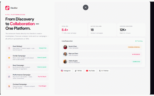 Creator Analytics for Instagram, TikTok, YouTube & X :: Free Creator Marketing Platform. Analyze any creator's engagement on Instagram, TikTok, YouTube & X in 1 click. No signup needed.