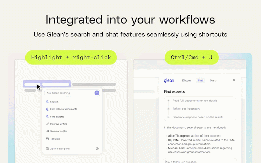 Glean :: Glean unlocks your company’s knowledge and enables powerful work AI for everyone.
