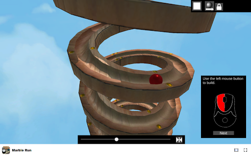 Marble Run Game - Build your own 3D marble track with creativity! :: Design and build amazing 3D marble tracks in this fun and engaging offline game!