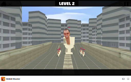 Skibidi Shooter - Action & Arcade & Shooting & Funny Game :: Join the chaotic fun of Skibidi Shooter: shoot bizarre enemies and enjoy quick gaming sessions!