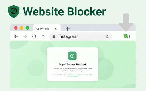 Website Blocker - Block sites and focus mode :: Easy way to block websites and stay focused. Block sites, use focus mode, block by category, and use pomodoro timer.