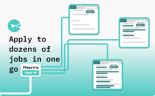 Maestra - Accelerate Your Job Search :: Land your next job 10x faster