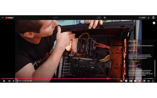 CommentStream for Youtube :: CommentStream for Youtube: Live-style overlay of YouTube comments synced to timestamps.