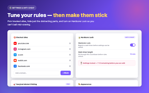 Focus Guardian — Anime Website Blocker & Focus Timer :: Block distracting sites with an anime guardian who keeps you on task. Focus timers, XP, and motivation that actually sticks.