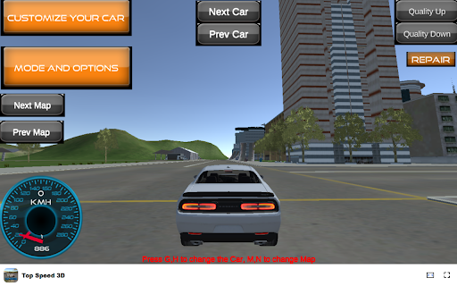 Top Speed 3D Game - Customize your dream car with endless options! :: Dominate the streets in Top Speed 3D, a thrilling offline drag racing game with extensive customization!
