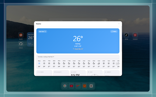PrismTab - New Tab Dashboard :: Lightning-fast, powerful and fully customizable new tab page.