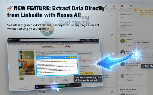 Nexus AI – Smart Web & PDF Context Analyzer, Summarizer :: Smart context-aware AI summaries for web & PDFs. Instantly chat with files, rewrite content, and extract structured data to CSV.