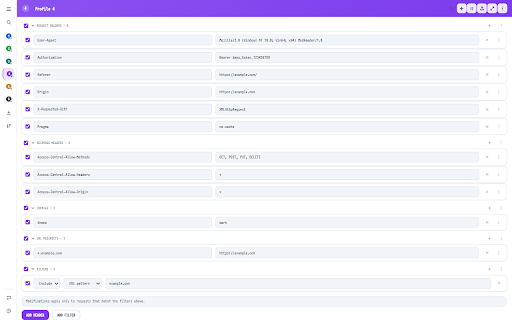 ModHeader V3 by modheader.app :: ModHeader V3 by modheader.app | Modify remove override useragent referer cookies headers for HTTP API requests