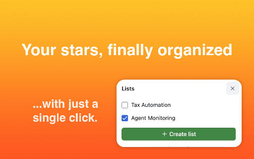 Starshelf :: Auto-categorize GitHub starred repos with AI