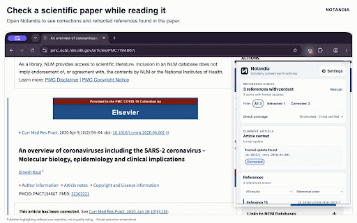 Notandia :: Open-source publisher context and formal post-publication signals for scholarly literature.