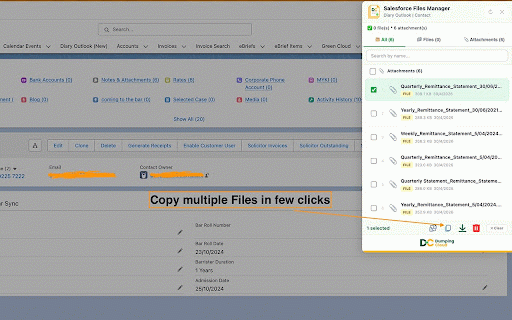 Salesforce Files Manager :: Bulk Salesforce files: Download, delete, copy, move, sync, compare, watermark, merge, & translate. Automate your workflow today.