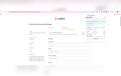 CandidateOS – Job Fit Scorer & Saver :: Score job fit instantly. Save to your CandidateOS pipeline in one click. Works on LinkedIn, Greenhouse, Lever & more.