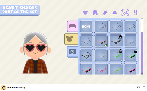 3D Chibi Dress-Up - Customize hairstyles, outfits, and colors! :: Create your own chibi characters in this cute 3D dress-up game, available offline for free!