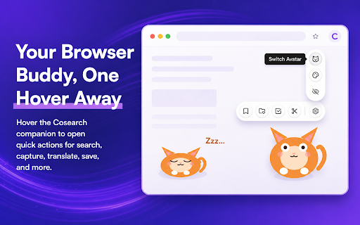 Cosearch - Search Tabs, Bookmarks & History :: AI bookmark manager, tab organizer, and browser history search. Save pages, capture screenshots, and manage todos with Cosearch.