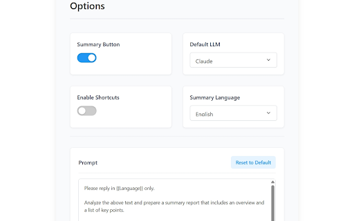 AI Summarizer: Web, YouTube & PDFs with ChatGPT, Claude & More :: Summarize web pages, YouTube videos, and PDFs in a snap with top AI like ChatGPT, Claude, and Gemini. Works in tons of languages!