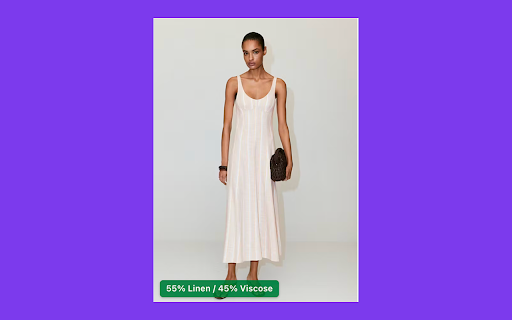 Fibr :: See fabric composition at a glance while browsing fashion retailers.